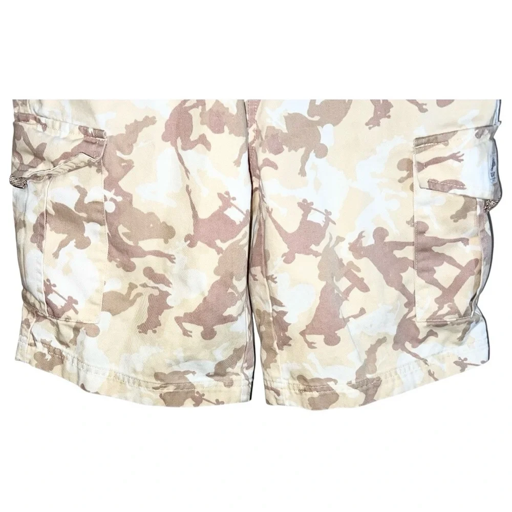 Gap Cargo Shorts Boys Size 10 Tan Yellow White Camo 26x9